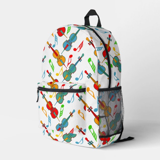 Mochila Impresa Cellos angulados (Esquina derecha trasera )