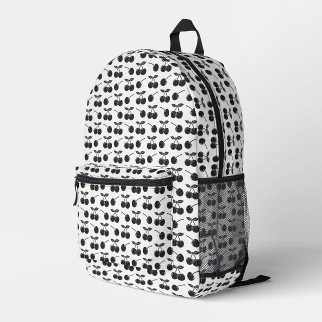 Mochila Impresa Cerezas   (Esquina derecha trasera )