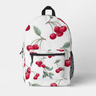 Mochila Impresa Cerezas