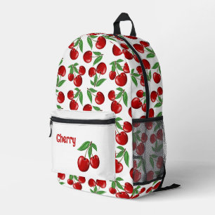 Mochila Impresa Cerezas Rojas Fruta Personalizada por Todas Partes