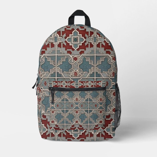 Mochila Impresa Chand Motif (Anverso)