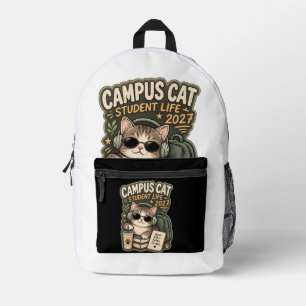 Mochila Impresa Chaqueta de mezclilla