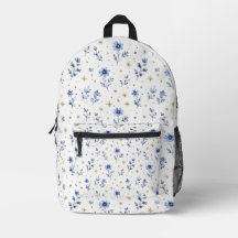Chic 250th Independence Day Dainty Floral Backpack