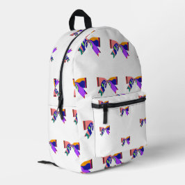 Mochila Impresa Chicas De Moda Sash And Bows