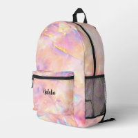 Chicas de textura Óptica de Fuego Rosa Faux