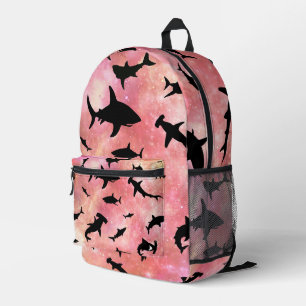 Mochila Impresa Chicas modernos de galaxia espacial con gradiente
