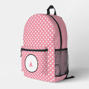 Mochila Impresa Chicas Pink Polka Dots