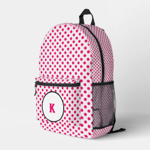 Mochila Impresa Chicas Pink Polka Dots