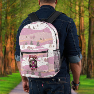 Mochila Impresa Chiste de secuestro de vacas en barbacoa para extr