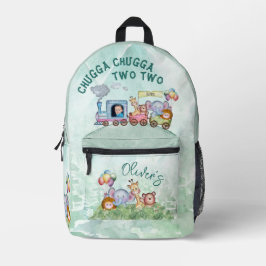 Mochila Impresa Chugga Chugga dos acuarelas