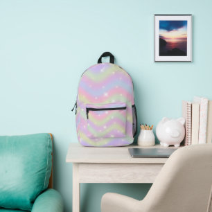 Mochila Impresa Cielo de Unicornio