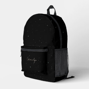 Mochila Impresa Cielo nocturno oscuro estrellado