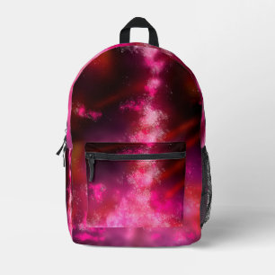Mochila Impresa Cielo nocturno rosado