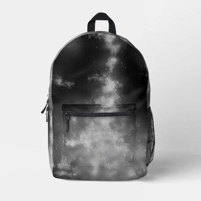 Mochila Impresa Cielo rojizo monocromático (Anverso)