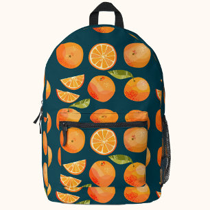 Mochila Impresa Citrus Naranjas