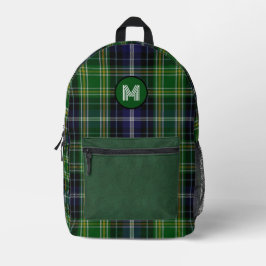 Mochila Impresa Clan McKellar Plaid Monogrammed