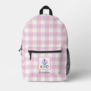 Mochila Impresa Clase de abeja rosa rosa