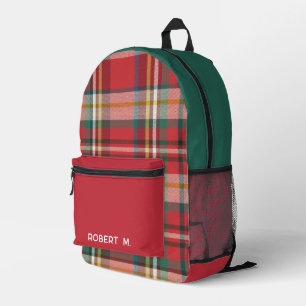 Mochila Impresa Clásico Rústico