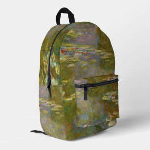 Mochila Impresa Claude Monet - Estanque de Nenúfares 1917