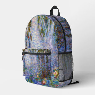 Mochila Impresa Claude Monet - Nenúfares
