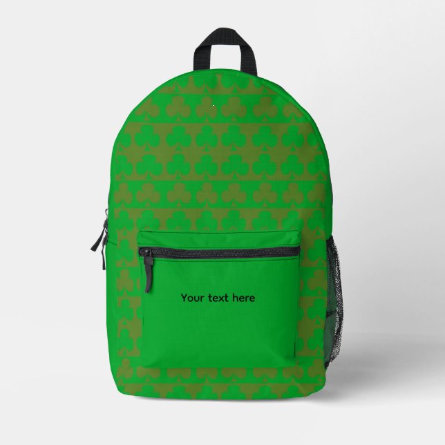 Mochila Impresa Clover Personalized Pattern (Anverso)