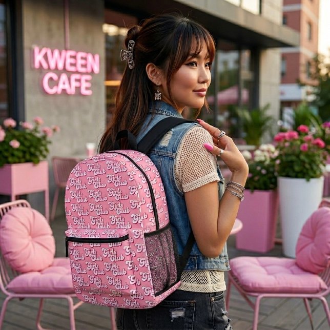 Mochila Impresa Club de Chicas (Subido por el creador)