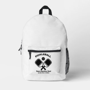 Mochila Impresa Club de Pickleball Remo y Pelota de Pickleball Per
