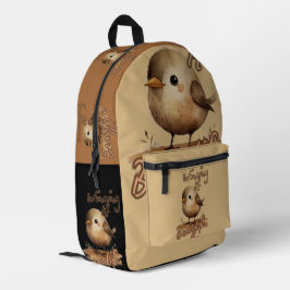 Mochila Impresa Cocoa Petite Playage Art