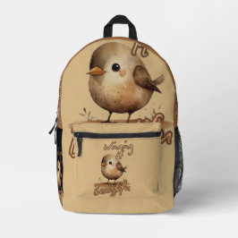 Mochila Impresa Cocoa Petite Playage Art