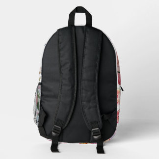 Mochila Impresa Cojín acuático y frasco perfume