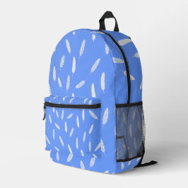 Mochila Impresa Colección de Boho de lujo de Feathers moderna