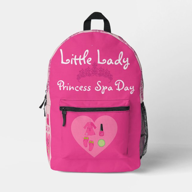 Mochila Impresa Colección de Expresión Infantil - Niña (Anverso)