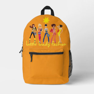 Mochila Impresa Colección de Expresión Infantil: Niñas