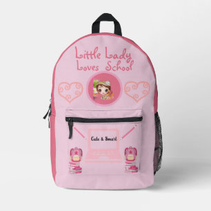 Mochila Impresa Colección de Expresión Infantil - Niñas