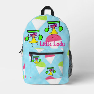 Mochila Impresa Colección de Expresión Infantil: Niñas
