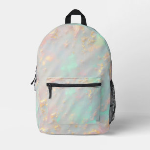 Mochila Impresa Colección de lujo dorado de moda en rosa suave men