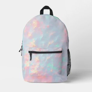 Mochila Impresa Colección moderna de lujo rosa suave menta dorada 