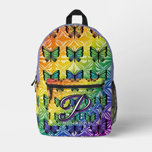 Mochila Impresa Colección Orgullo en Vuelo (Anverso)