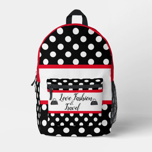 Mochila Impresa COLECCIÓN REINA DE COMPRAS- Damas  (Anverso)