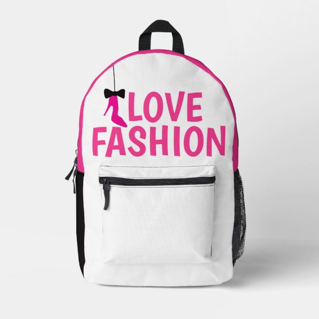 Mochila Impresa Colección Reina de la Compra - (Anverso)