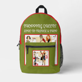 Mochila Impresa Colección Shopping Queen - Damas 