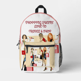 Mochila Impresa Colección Shopping Queen - Damas 