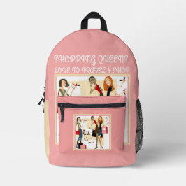 Mochila Impresa Colección Shopping Queen - Damas 