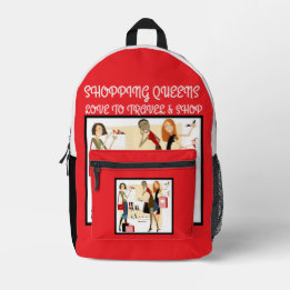 Mochila Impresa Colección Shopping Queen - Damas