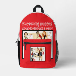 Mochila Impresa Colección Shopping Queen - Damas 