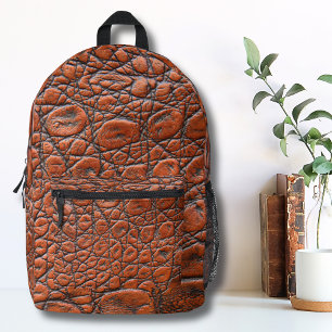 Mochila Impresa Coligador de imitación de impresión de animales