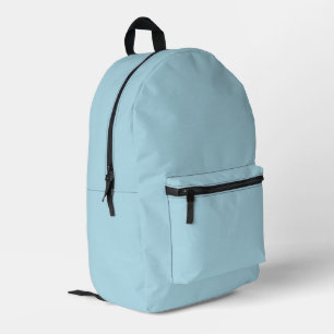 Mochila Impresa Color claro azul sólido