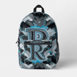 Mochila Impresa Color gris