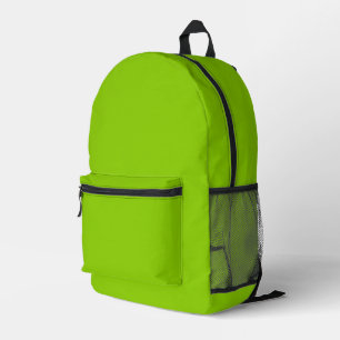 Mochila Impresa Color sólido verde bronce