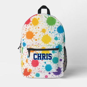 Mochila Impresa Color Splash Pop